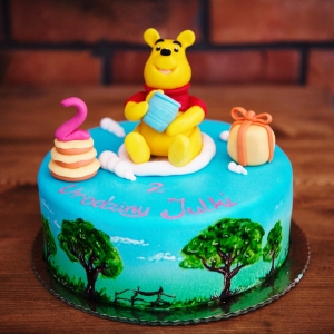 Tort Kubuś Puchatek 2